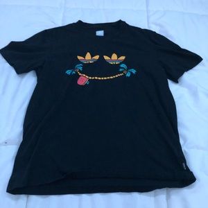black adidas t shirt